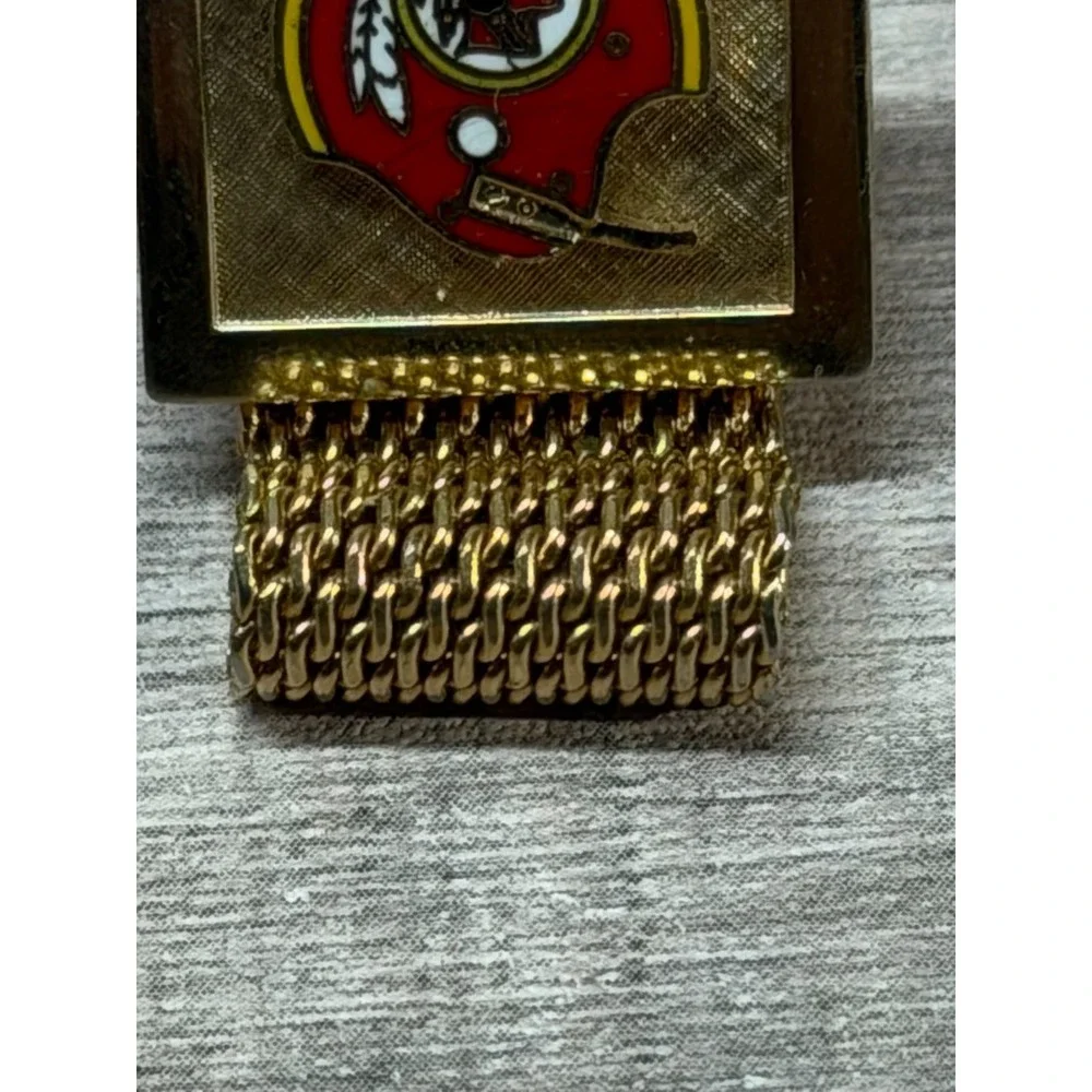 NFL Washington Redskins Single Gold Cufflink